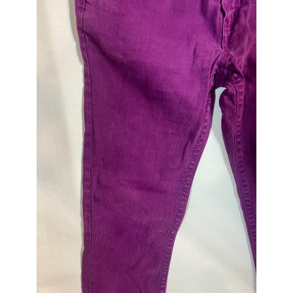 Forever 21 Purple Skinny Jeans Womens Size 30 Stretch Denim Five Pocket Classic - Picture 5 of 5